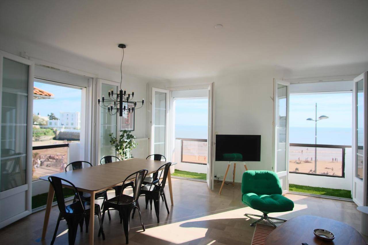 Appartement entier, Appartement avec balcons vue mer à Pontaillac in Pontaillac, Royan