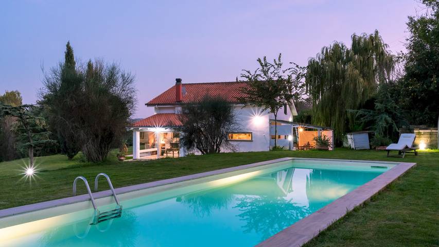 Casa vacanza per 9 persone, con Giardino e Piscina a Sacrofano