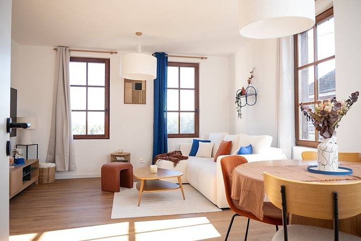 Gîte pour 4 personnes, avec jacuzzi et jardin à Aubure