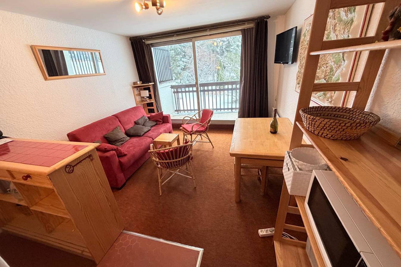 Estudio entero, Comfortable studio at the foot of the ski slopes in La Salle les Alpes, Serre Chevalier