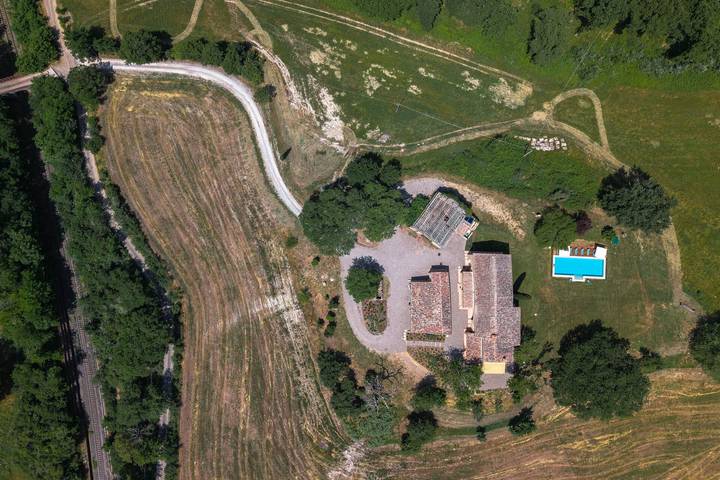 Location de vacances pour 14 personnes, avec jardin et balcon à Buonconvento - 4