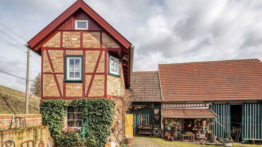 Ferienhaus für 2 Personen, mit Terrasse und Garten in Sangerhausen