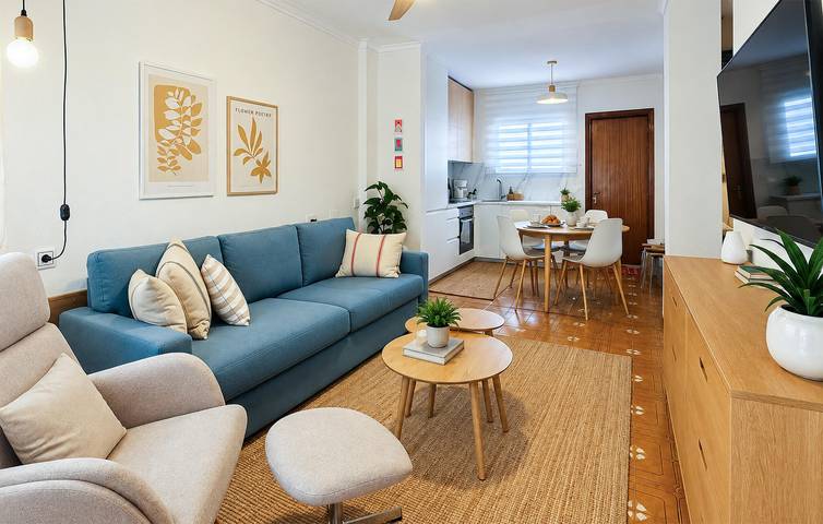 Apartamento vacacional entero, Encantador apartamento cerca de Playa El Castillico, con servicios y aparcamiento in Santiago de la Ribera, San Javier