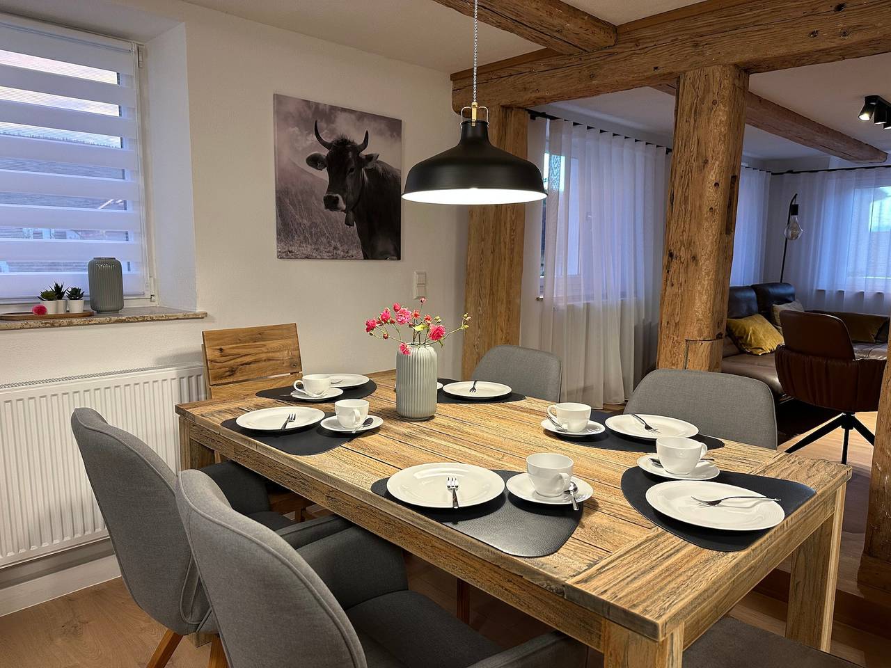 Premium Ferienhaus - das1850, historisch, modern, deluxe in Balgheim, Albsteig Etappe 15