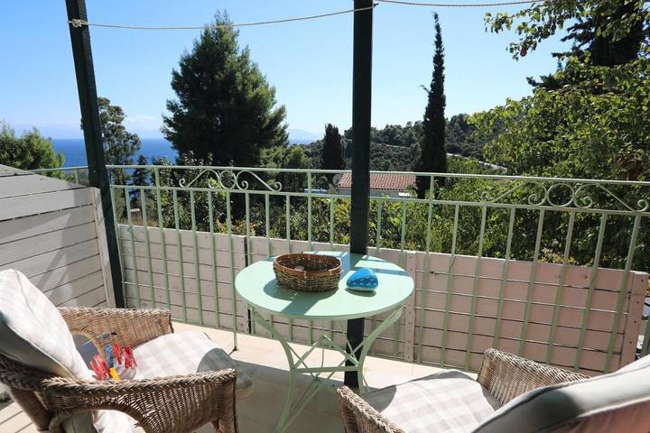 Ferienwohnung für 2 Personen, mit Garten und Pool sowie Ausblick auf Skopelos - 3