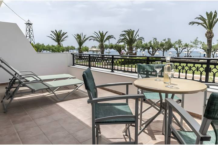 Ferienwohnung für 4 Personen, mit Balkon und Garten