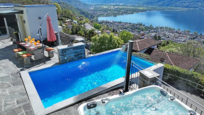 Ferienhaus für 6 Personen, mit Garten und Seeblick, mit Haustier in der Schweiz - 3