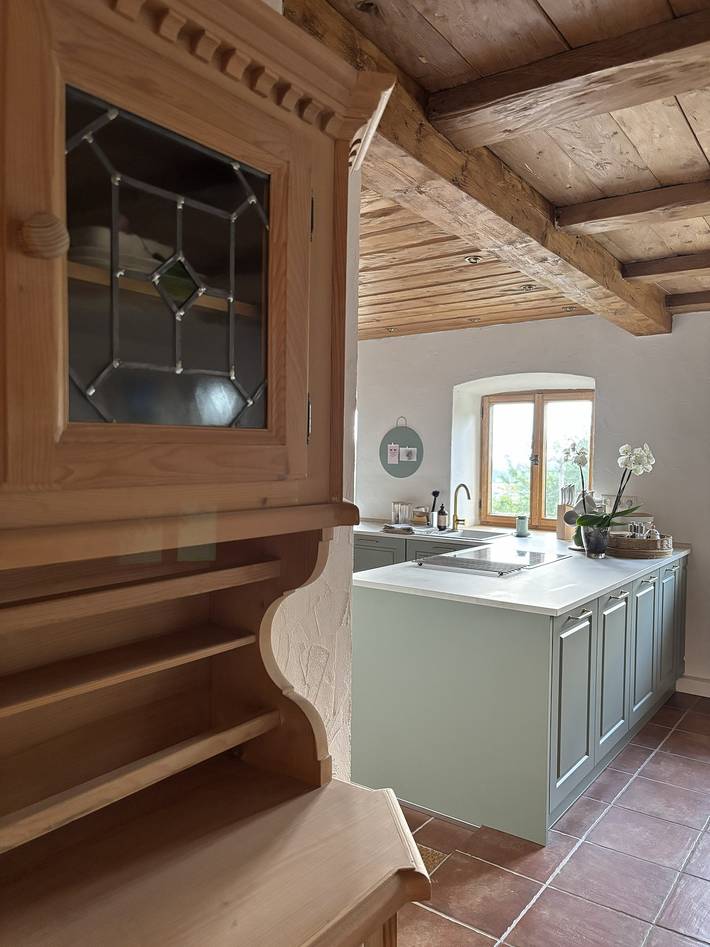 Ferienhaus für 6 Personen, mit Seeblick und Garten am Chiemsee