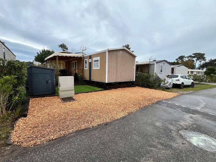 Camping para 7 personas, con terraza y piscina en Cap Ferret