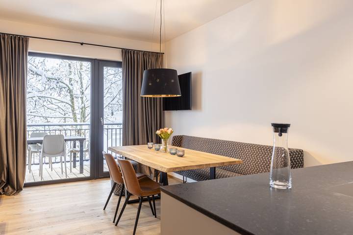 Ferienwohnung für 4 Personen, mit Balkon und Sauna in Tennengau