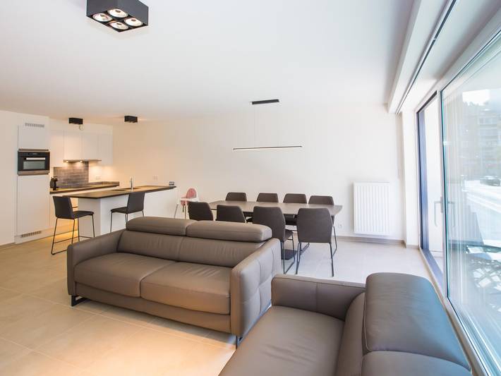 Ferienwohnung für 6 Personen, mit Balkon/Terrasse und Terrasse in Middelkerke