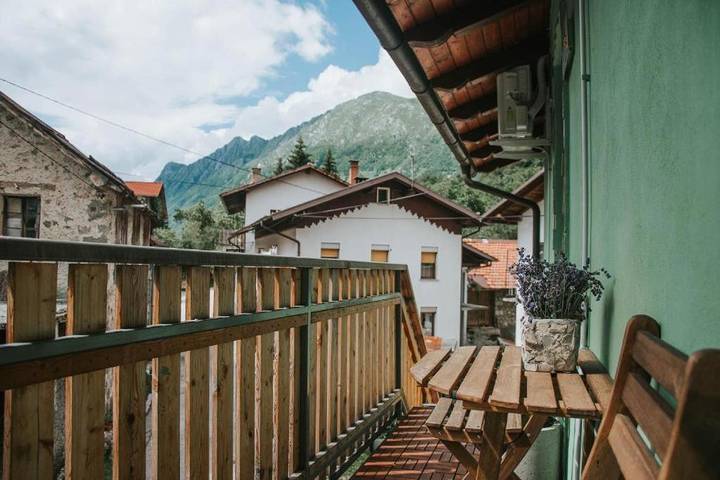 Gîte pour 2 personnes, avec terrasse ainsi que vue et sauna à Kobarid - 4