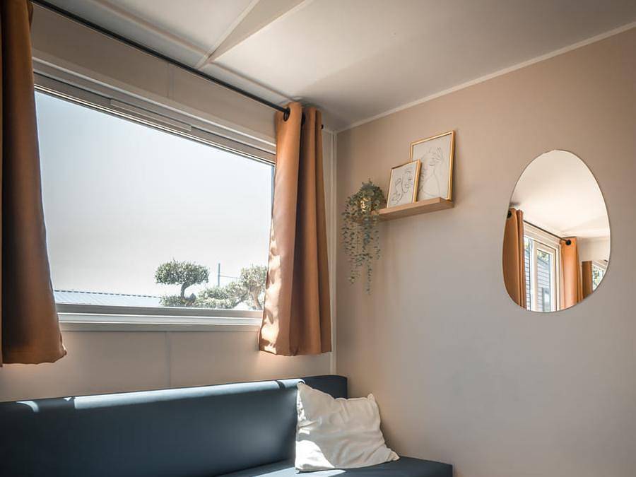 Camping Le Ragis - Mobilhome 6 personas - Premium 3 dormitorios con aire acondicionado y lavavajillas in Challans, Valle del Loira