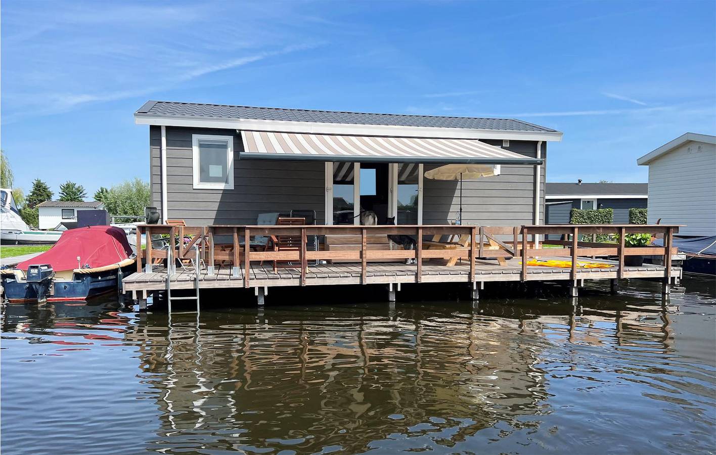 Vakantiehuis voor 4 personen met terras in Breukelen, Groene Hart