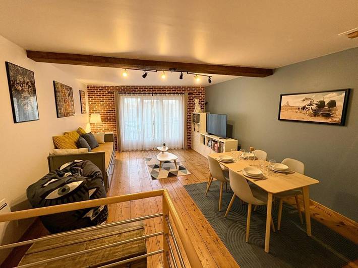 Location de vacances pour 3 personnes, avec vue et balcon, adapté aux familles à Sainghin-en-Mélantois - 2