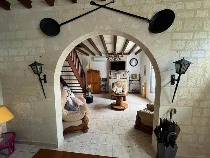 Location de vacances pour 6 personnes, avec vue et jardin à La Chapelle-sur-Loire