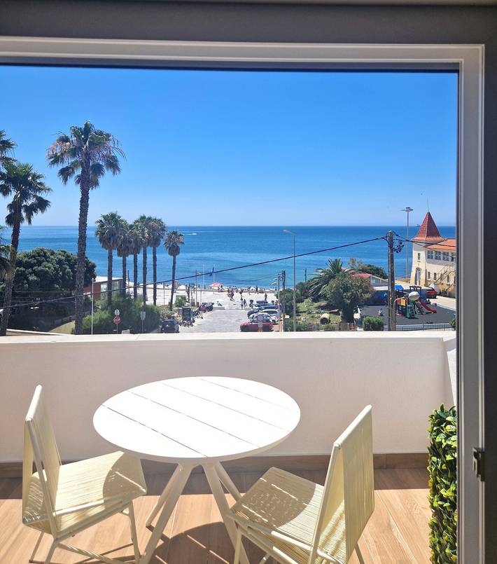 Apartamento estúdio para 2 pessoas, com Varanda e Terraço em Estoril
