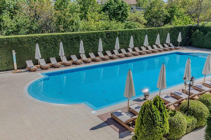 Hotel für 3 Personen, mit Pool und Garten sowie Ausblick und Sauna, mit Haustier in der Ukraine