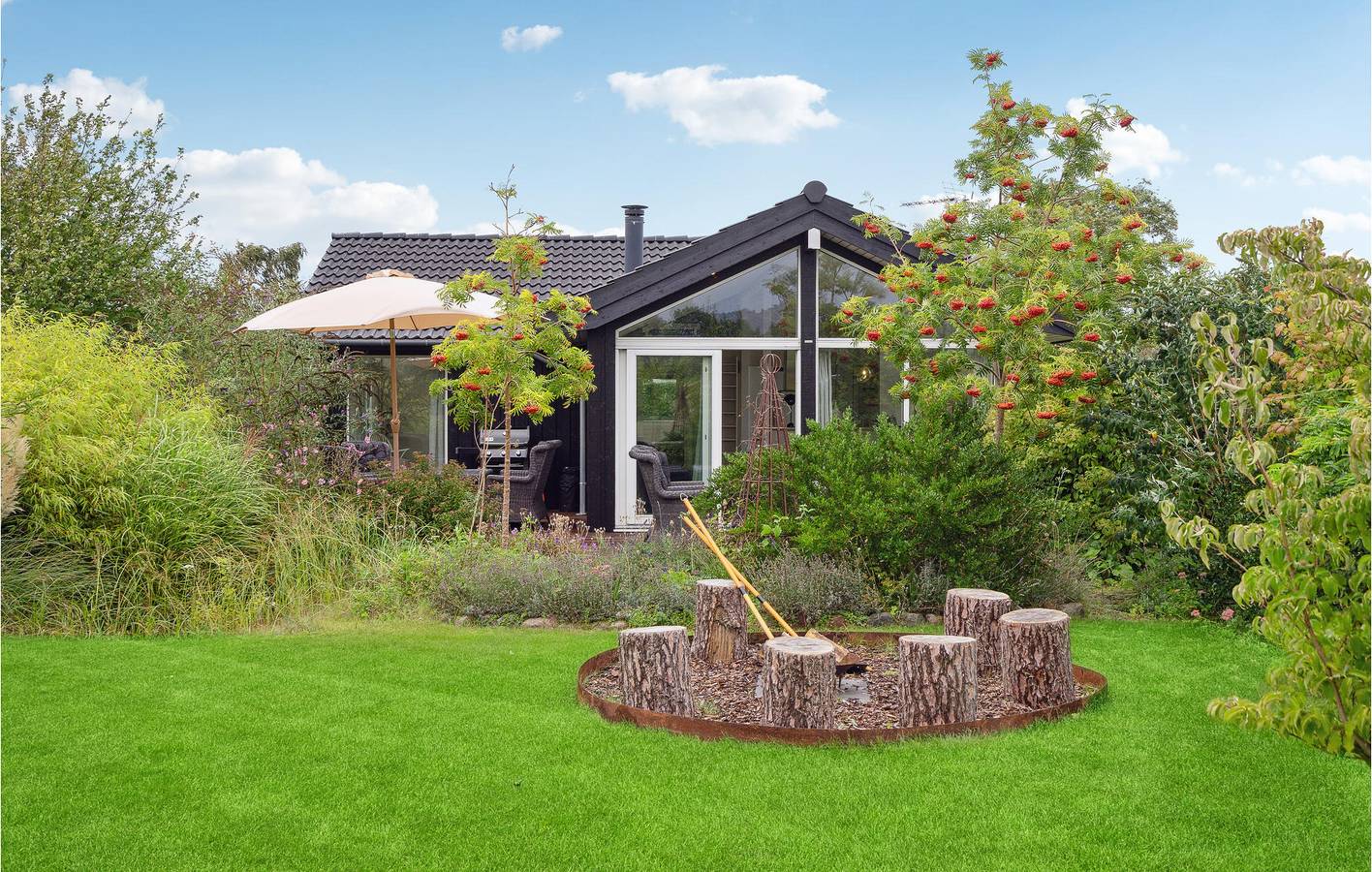 Ferienhaus für 4 Personen mit Garten in Strøby, Stevns und Umgebung