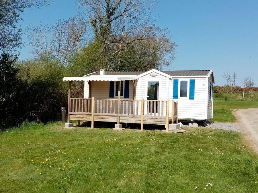 Camping Sun Valley - La Garenne Eguzon - Mobilheim 2 personen - Mobilheim Sunrice 4/6 pers - zusätzliche Personen gegen Aufpreis möglich, kontaktieren Sie den Campingplatz in Parnac, Le Blanc und Umgebung
