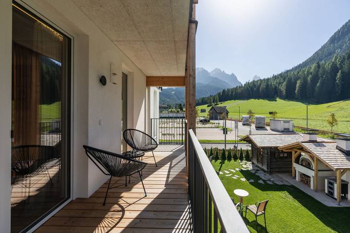Ferienhaus für 3 Personen, mit Garten im Drei Zinnen