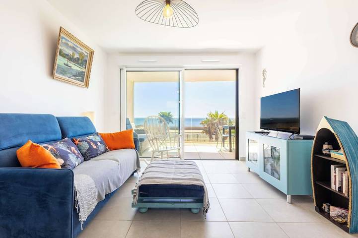 Gîte pour 2 personnes, avec balcon dans Casino de Valras Plage