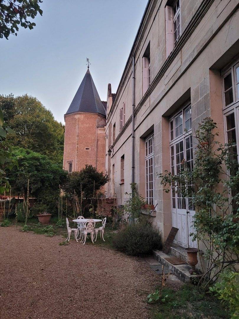 Chambres d'hôtes au Castel Saint Laurent - Chambre rose in Langeais, Vallée de la Loire