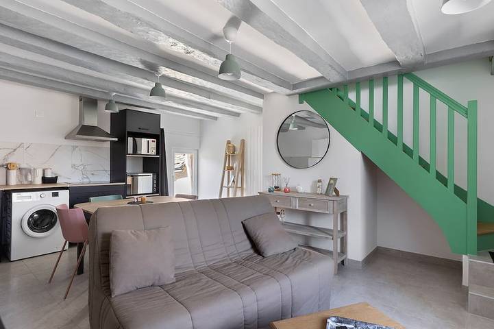 Location de vacances pour 4 personnes, avec terrasse à Veuves