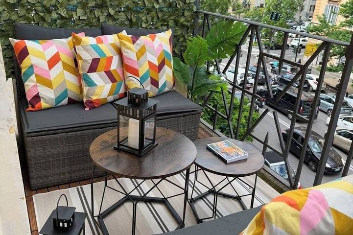 Ferienwohnung für 4 Personen, mit Garten und Balkon - 1