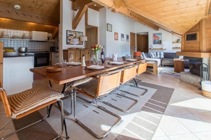 Gîte pour 6 personnes, avec balcon, animaux acceptés dans Office De Tourisme De Chamonix - 3