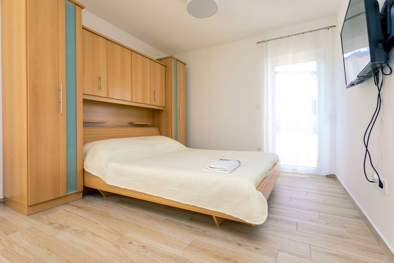 Modernes Studio-Apartment mit Wlan, Klimaanlage und sicherem Parkplatz in Vantačići in Vantacici, Krk