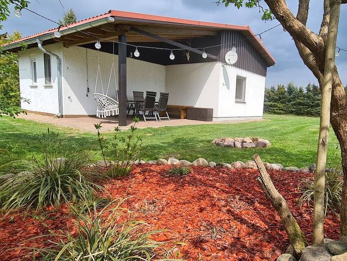 Bungalow in Priepert mit Schwimmbecken in Priepert, Mecklenburg-Strelitz