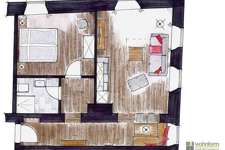 BnB für 4 Personen in Unterammergau