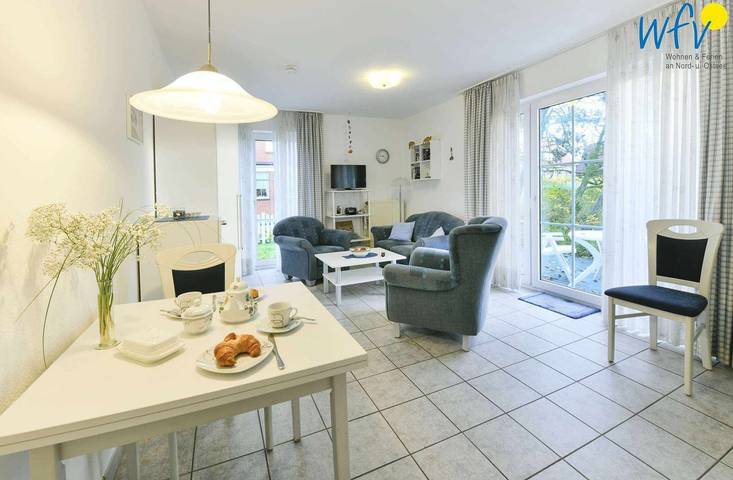 Ferienwohnung für 2 Personen, mit Terrasse auf Juist