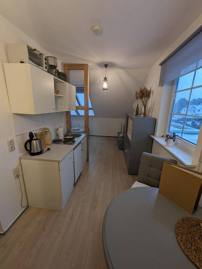 Ferienwohnung für 3 Personen, mit Terrasse und Garten sowie Sauna in Lütow - 4