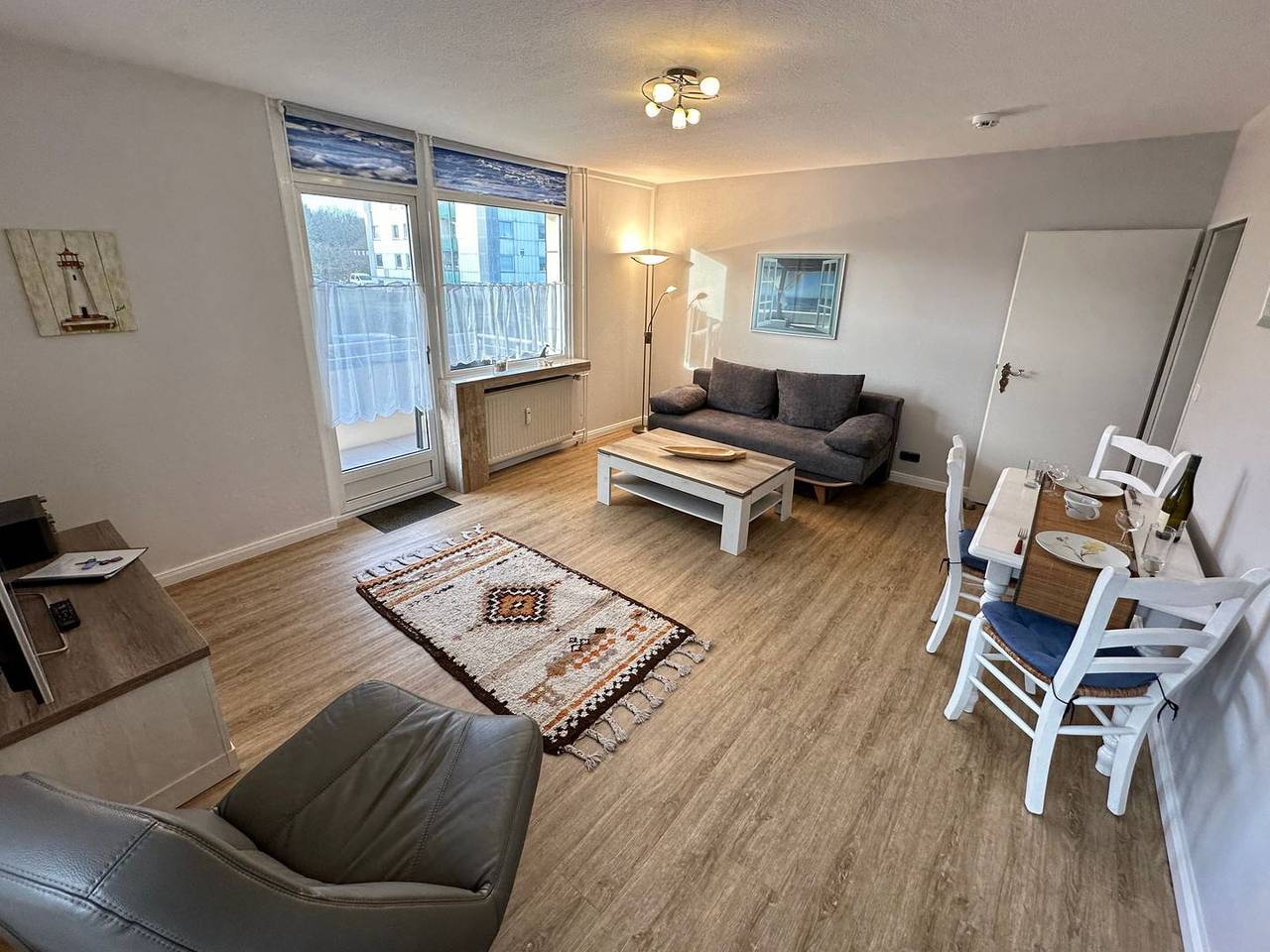 Ganze Wohnung, Modernes Apartment mit Balkon und umfangreicher Ausstattung in Westerland in Westerland, Sylt (Gemeinde)