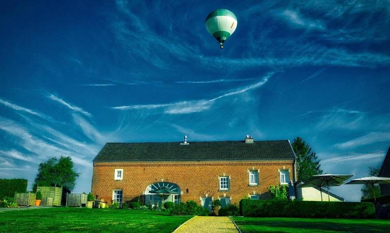 Maison de vacances pour 14 personnes, avec vue ainsi que jardin et sauna dans Région wallonne