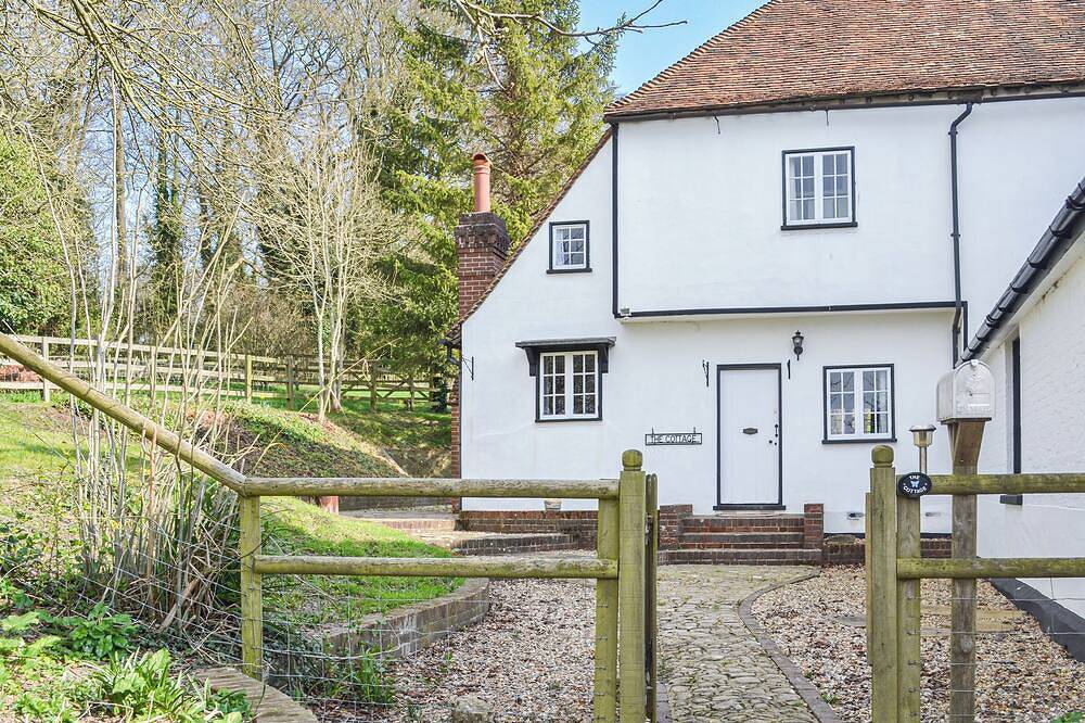 La cabaña en la granja Harple in Detling, Kent