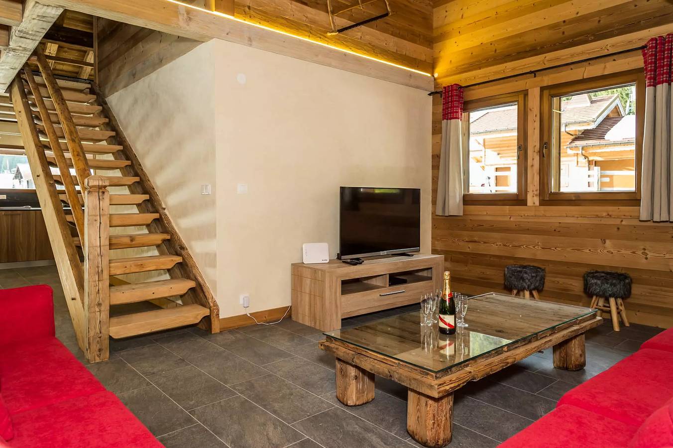 Apartamento entero, 8 estancias por 14 personas in Châtel, Les Portes du Soleil