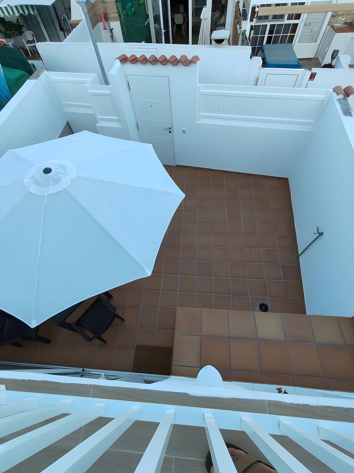 Casa de Vacaciones 'María' con Vista al Mar, Piscina Compartida y Terraza Privada in Sonnenland, San Bartolomé de Tirajana