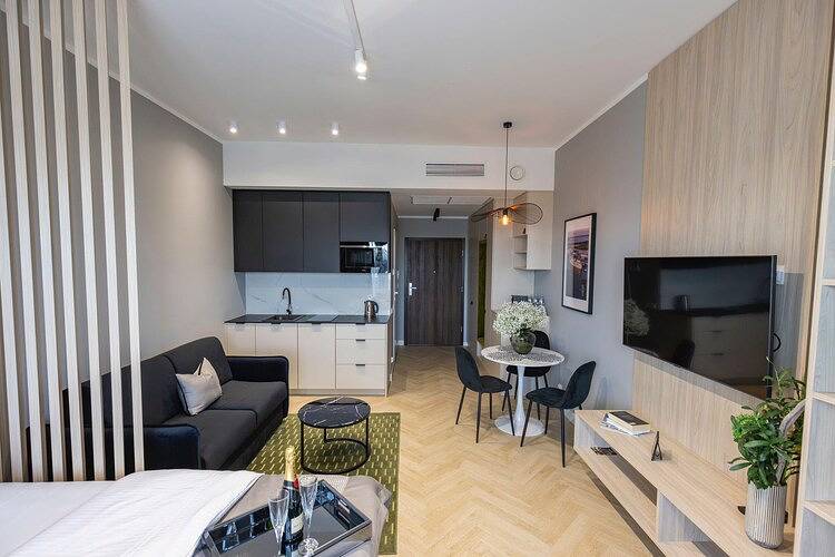 Apartamento entero, Apartamento en Szczecin con piscina y terraza in Szczecin, Mar Baltico Polonia