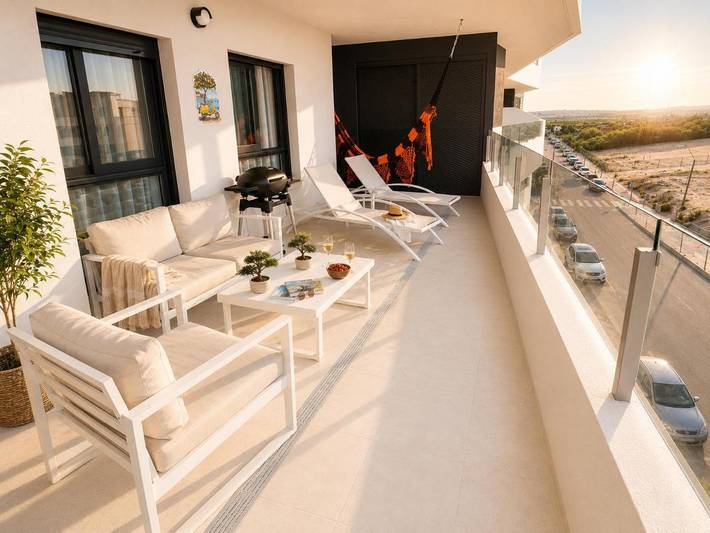 Holiday apartment for 4 people, with view and pool as well as garden, with pets - 1