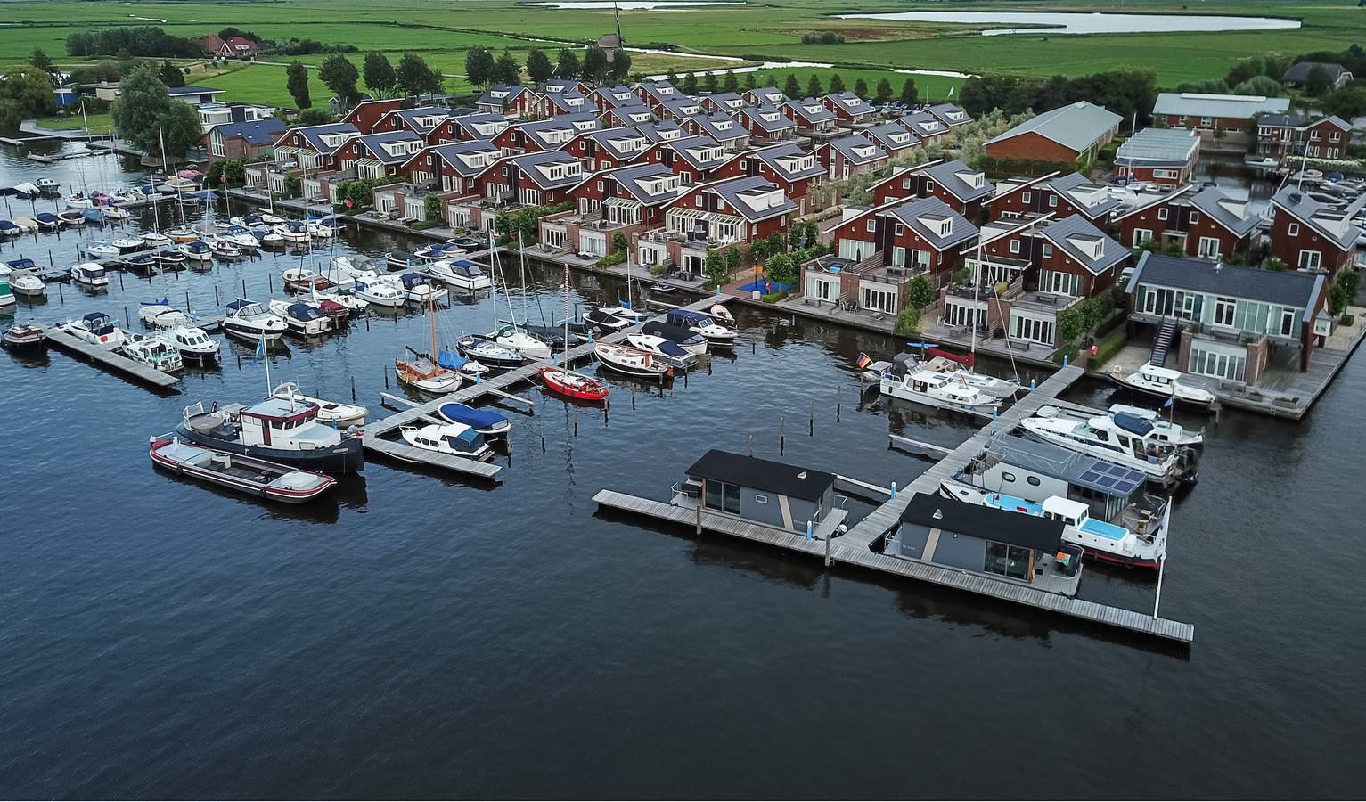 Huren Houseboat — Houseboat Havenlodge Uitgeest für 4 Personen in Uitgeest, Noord-Holland - Nordseeküste