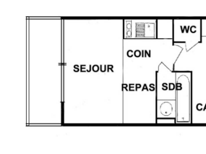 Chalet pour 4 personnes à Les Saisies - 4