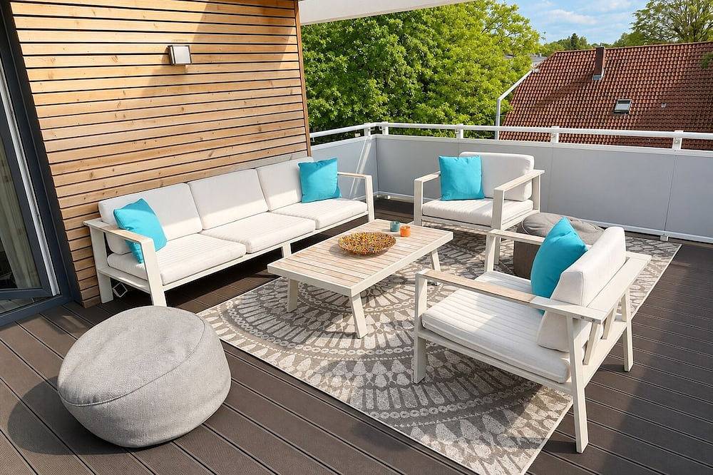 Ganze Wohnung, Exklusive 130m² Maisonette-Penthouse-Wohnung mit großer Dachterrasse in Oldenburg, Niedersachsen