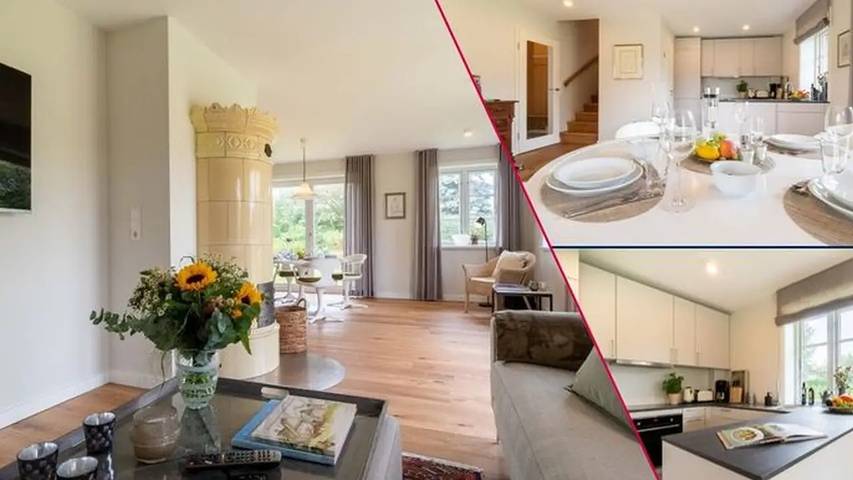 Ferienhaus für 4 Personen, mit Garten und Terrasse sowie Sauna - 1