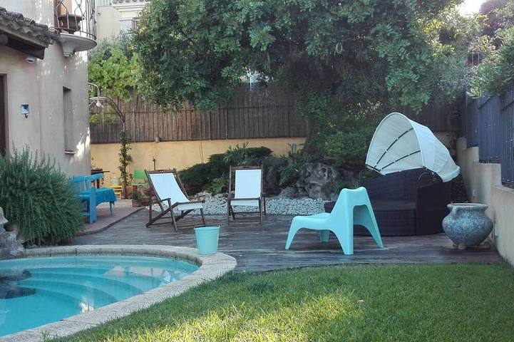 Villa für 3 Personen, mit Garten und Sauna