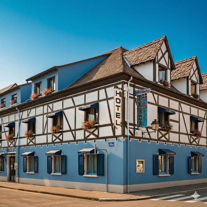 Hôtel pour 2 personnes, avec jardin à Neuf-Brisach