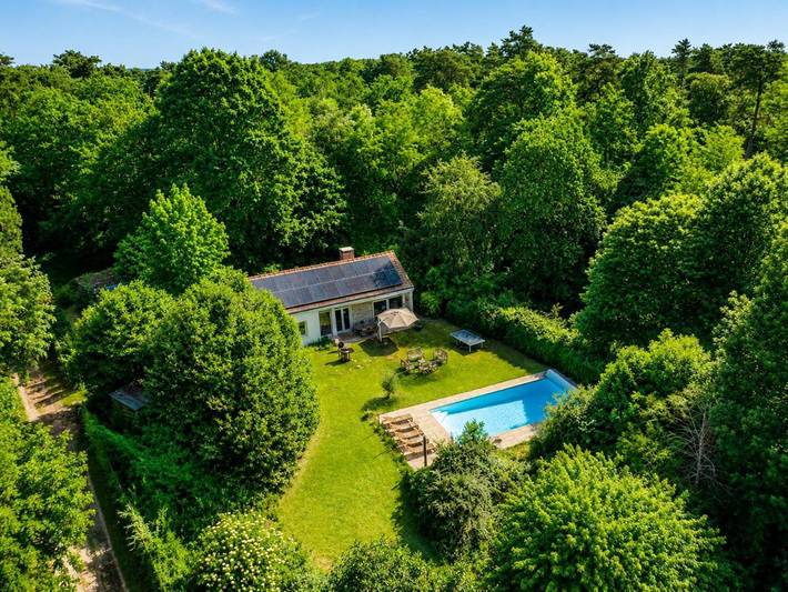 Location de vacances pour 12 personnes, avec sauna ainsi que jardin et piscine, animaux acceptés à Villiers-sous-Grez
