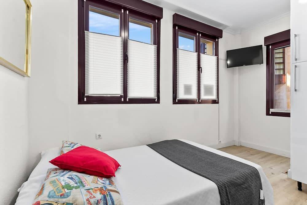 Apt. San Antón in front of the port of Llanes in Llanes, Costa Verde (Spain)